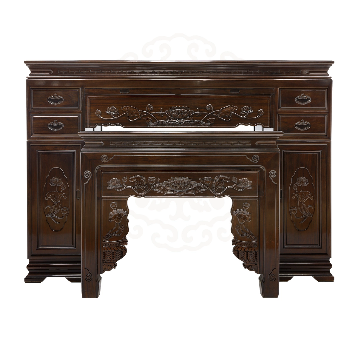 黑紫檀,佛桌,雕花